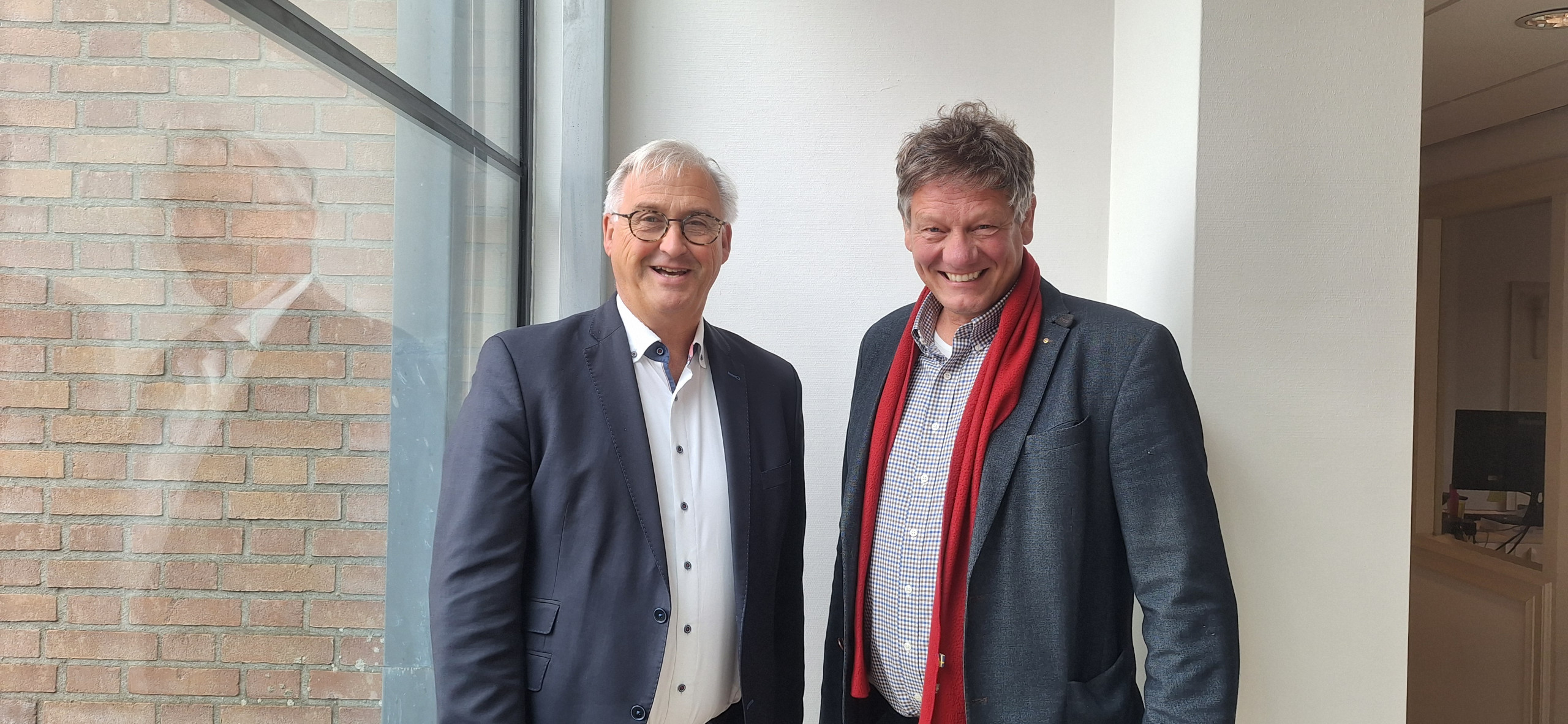 Jan Huijbers (links) en Richard den Haan (rechts)