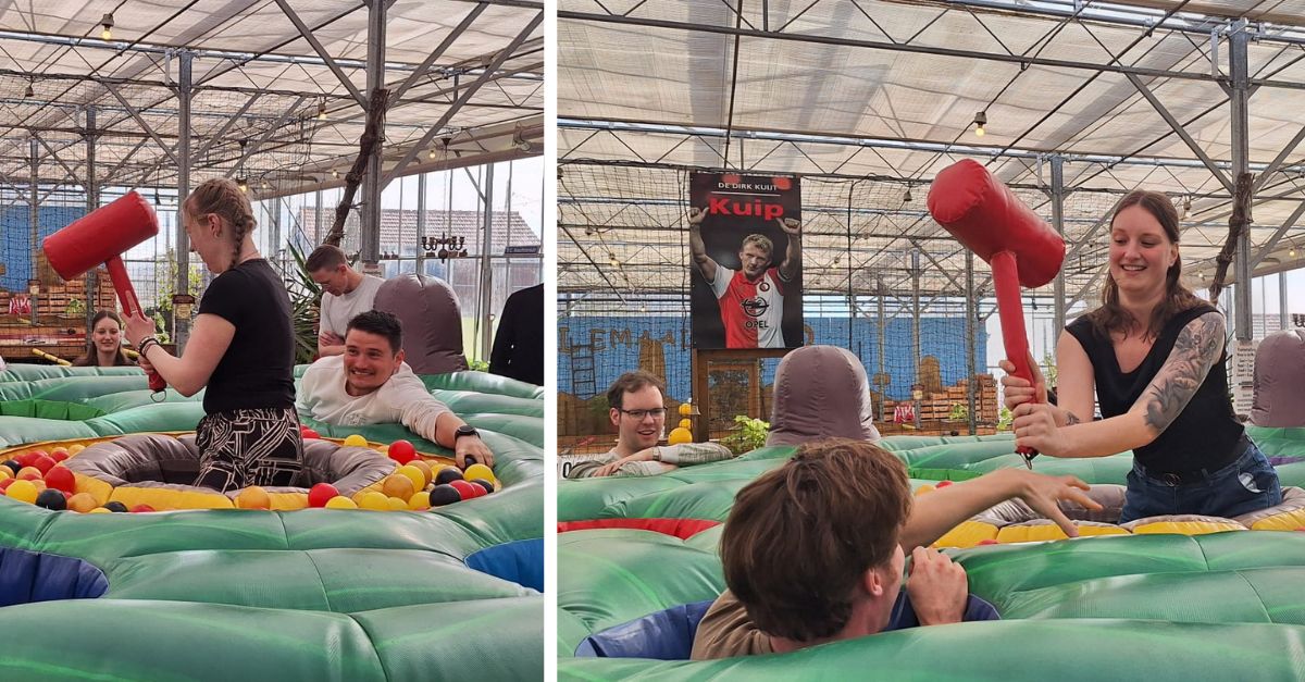 Waar is de mol op het teamuitje